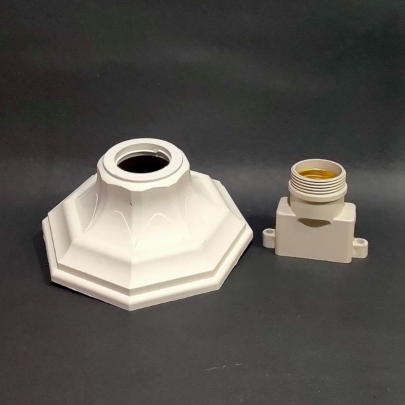 FITTING LAMPU PLAFON / FITTINGDUDUK / FITTING TEMPAT LAMPU E27 MEREK MITSUI