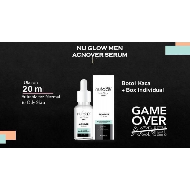 Nuface Nu Glow Men Serum 20ML