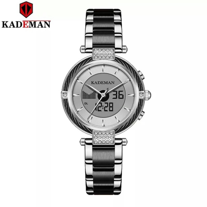 jam tangan double time kademan wanita K9080L water resistand