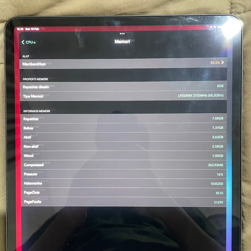 IPAD PRO M1 2021 12.9 128GB GREY SECOND