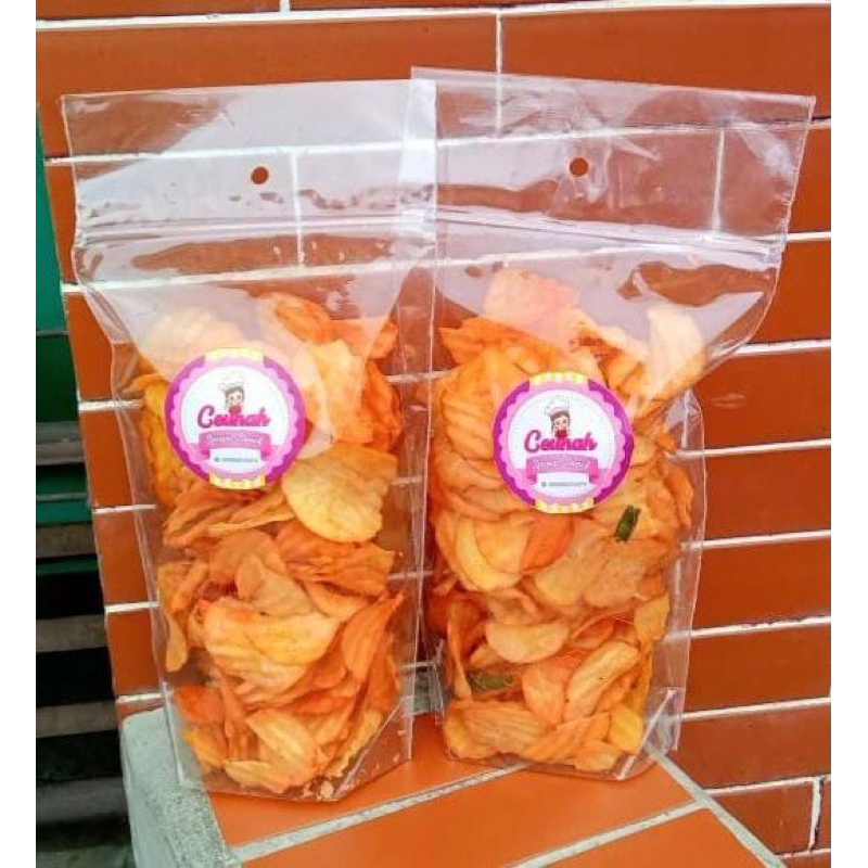 

Snack makanan ringan 100gr-700gr ( Ceriping singkong , Basreng stick , usus , sale pisang , Kuaci , Soes vanial/coklat , Kripik kaca , Sumpia pisang , Cendol keju , Stick Cipir , Basreng koin , Sakura )