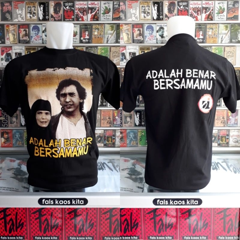 kaos oi iwan fals adalah bahan halus tanpa jahitan samping built up