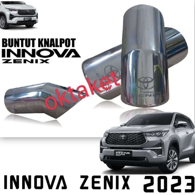 muffer / buntut knalpot Innova Zenix 2023 emboss