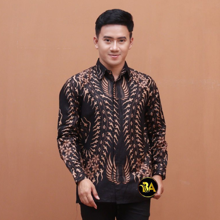 BATIK PRIA LENGAN PANJANG size M L XL XXL Kemeja Batik Pria Terbaru