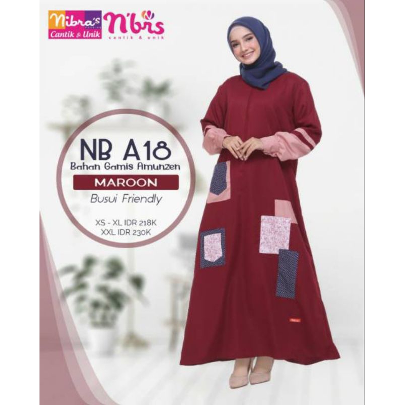 GAMIS NIBRAS NB A18 MAROON