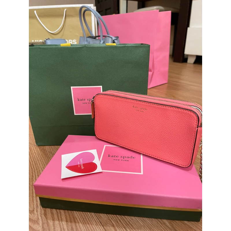 KateSpade Bag - Margaux Double Zip Mini & Small Dome Crosbody