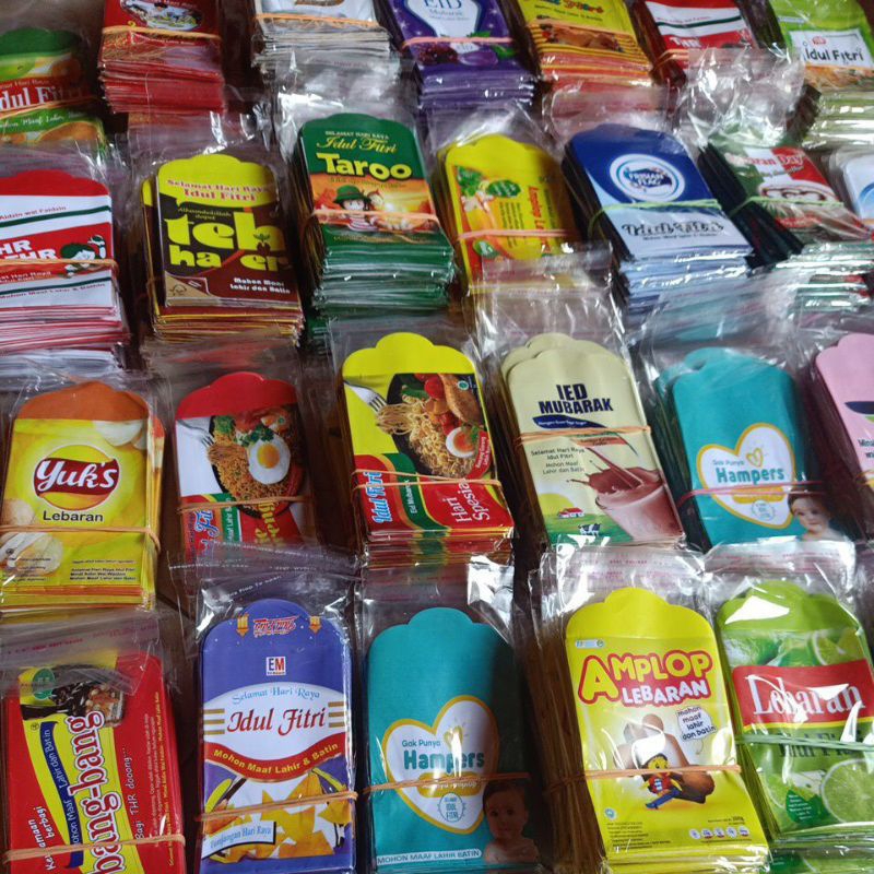 

TERMURAH 1 PACK ISI 10 AMPLOP LEBARAN KARAKTER 2023