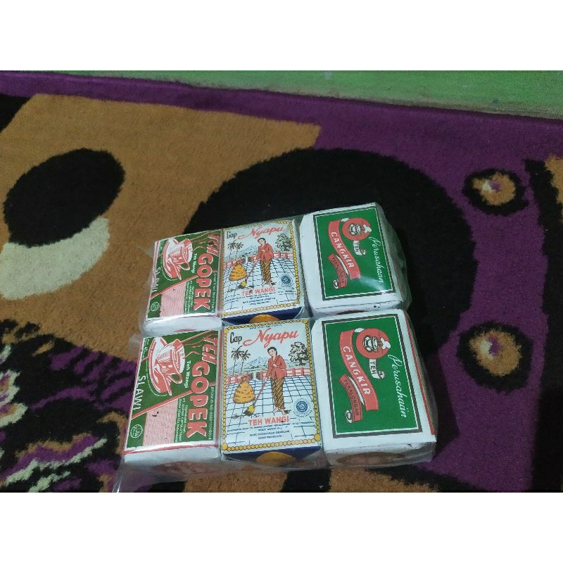 

2 paket teh viral wedangan angkringan solo/6 pcs teh tubruk racikan bu warsinem viral solo ginastel