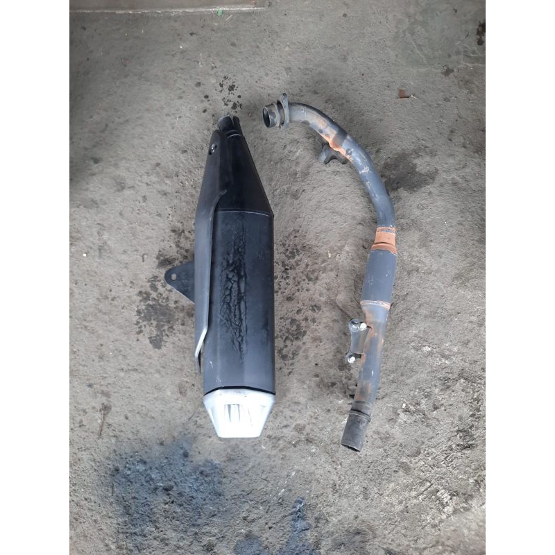 knalpot standar original cb150r cb150 r new led