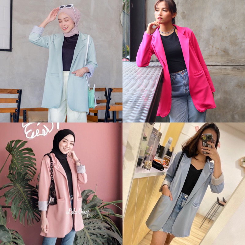 Blazer Edition ( BEST SELLER ) | Blazer Kantor | Blazer Kampus | Blazer Hangout | Outer Premium casual