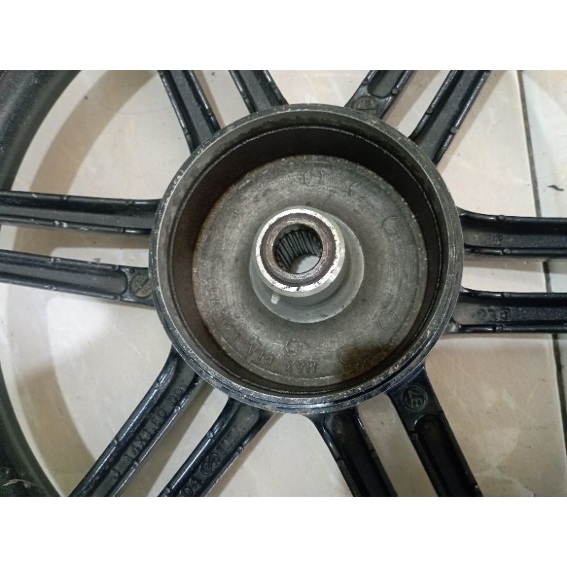 VELG RACING BELAKANG SUJUKI SPIN 125 GIGI BESAR 20