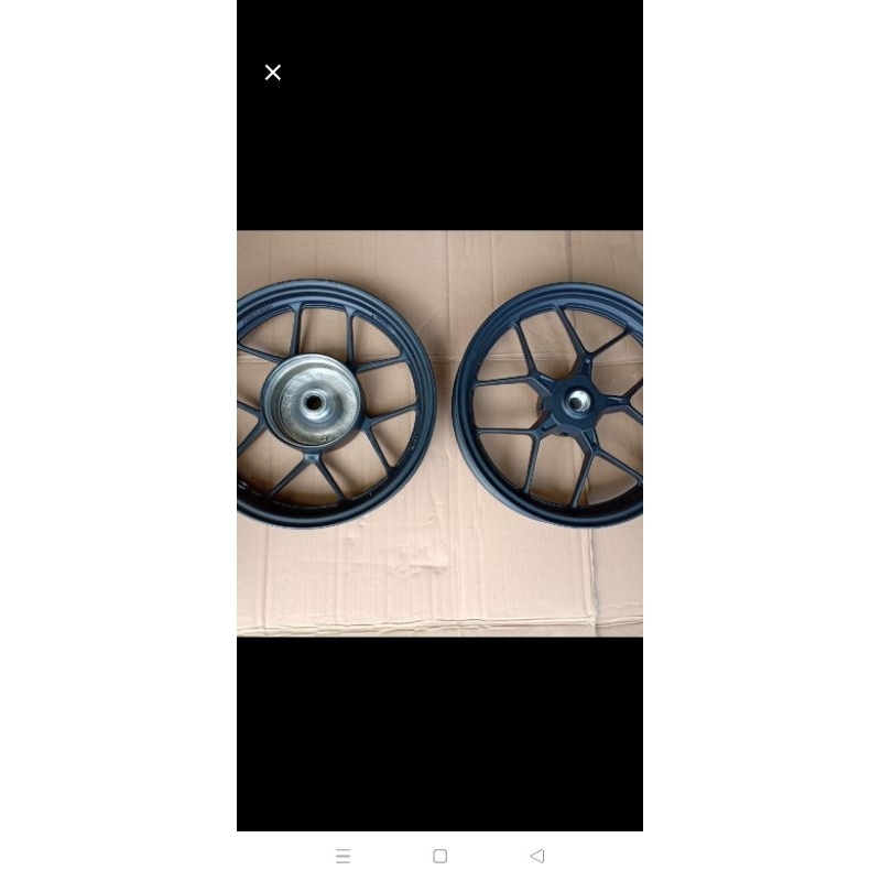 velg set depan belakang Honda Vario 150 / 125 old asli original depan belakang
