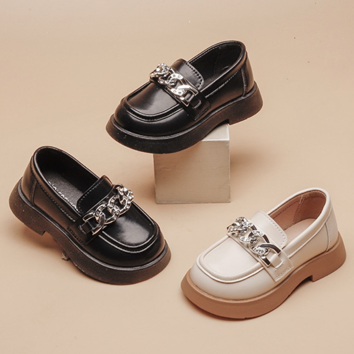 babyfit [uk 23-36]CHAIN FLATS sepatu datar anak perempuan sepatu sekolah cute import bn-0503r