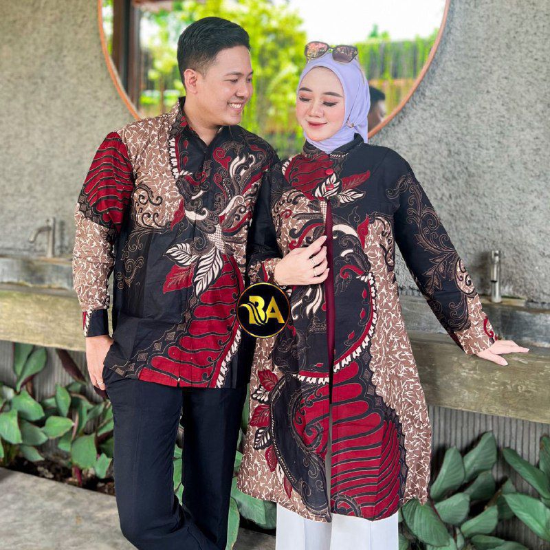 Batik Couple Tunik Batik Couple Batik Couple Modern