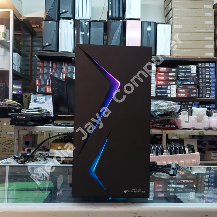 PC Rakitan Office Core i3 10100 | DDR4 16GB | HDD - SSD | Monitor 19 Inch komputer rakitan full set desktop office bukan komputer gaming