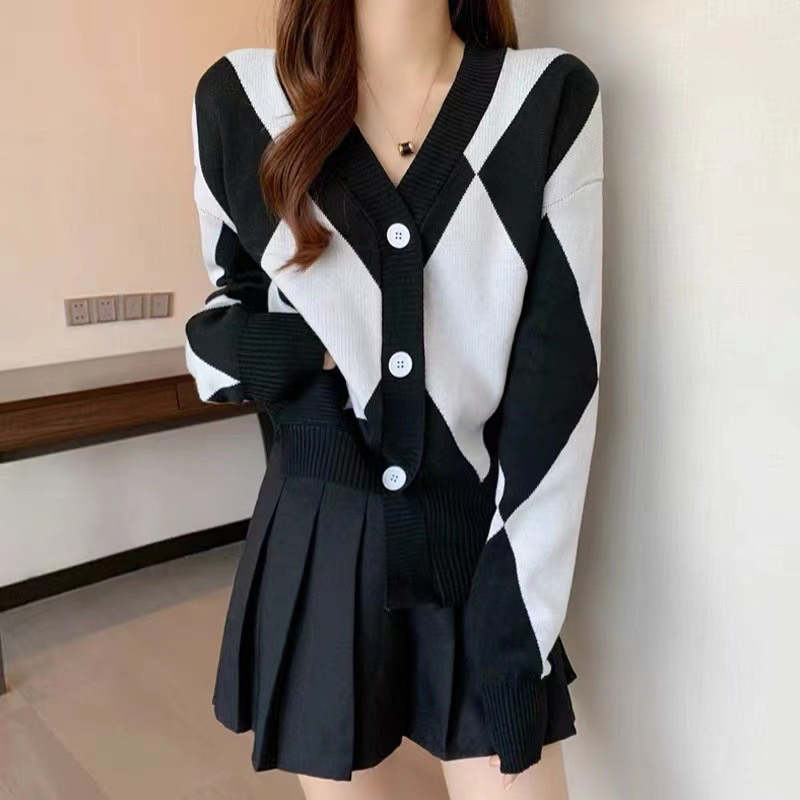 CARDIGAN KNIT IMPOR WANITA JAKET LENGAN PANJANG MX723