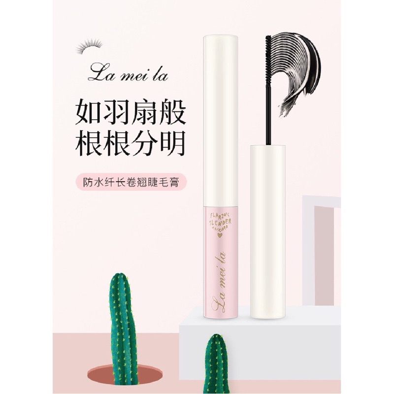 LAMEILA Mascara 3D Lash Long Wearing Formula Waterproof Eyelash Black Maskara