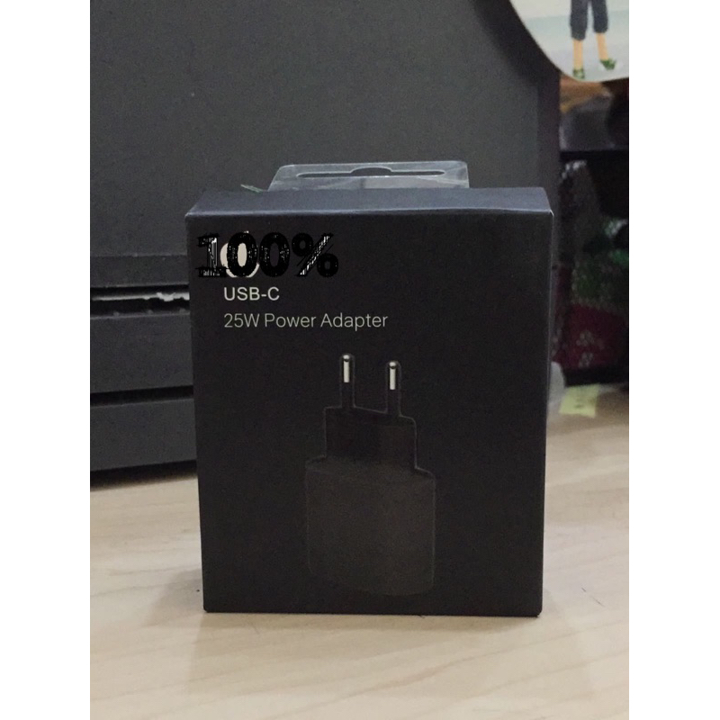 Adapter Charger 25W Black For All Smartphone/ UsB Power Adaptor Promo Sen