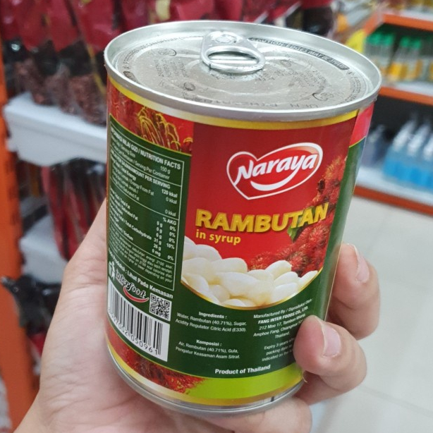 

CAN 565GR - NARAYA RAMBUTAN SAJA / BUAH KALENG FRUIT IN SYRUP