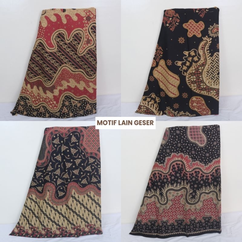 Bahan Batik Handprinting Premium Motif Abstrak Kombinasi - Naira Batik