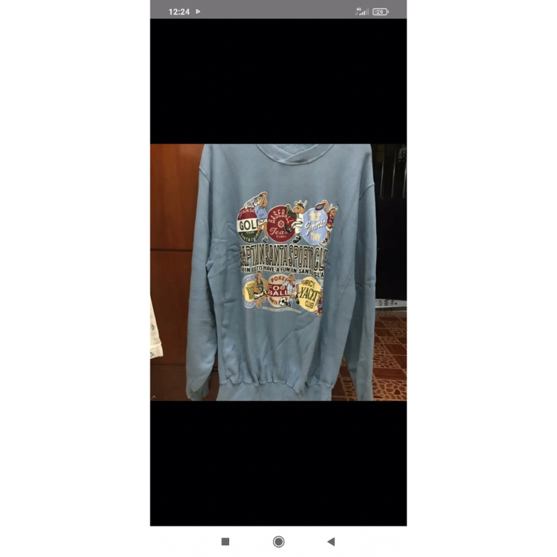 crewneck captain santa