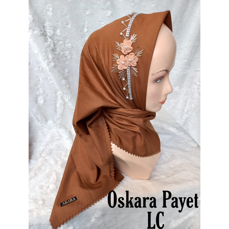 Segiempat Payet Bando | Hijab Pesta