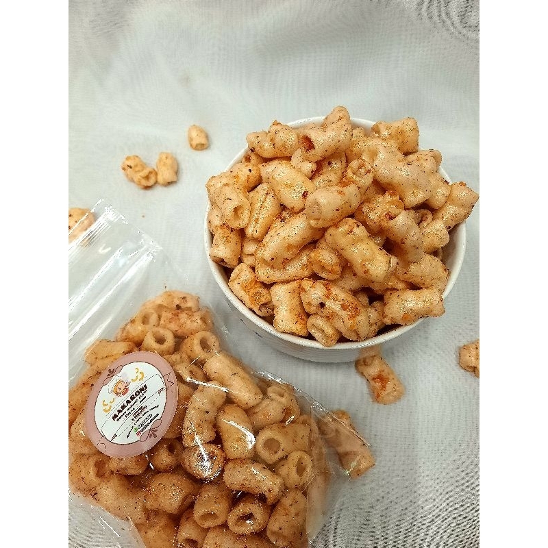 

CEMILAN MURAH!! KERUPUK MAKARONI BUMBU BAWANG PUTIH