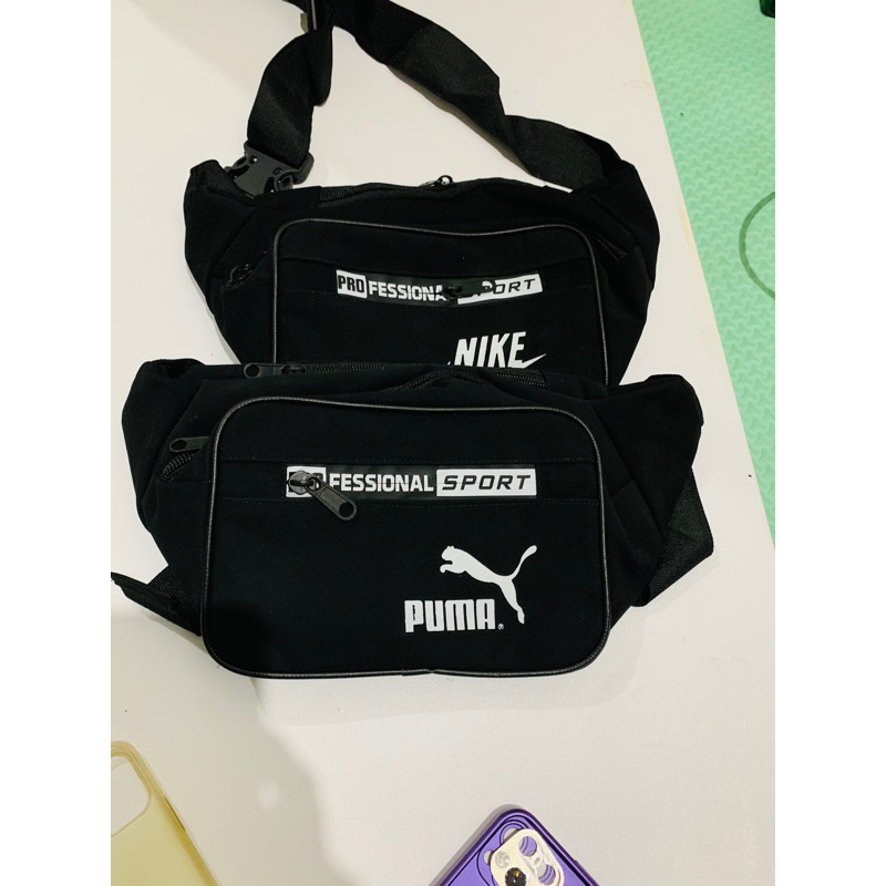 (PH) TAS SLEMPANG PRIA 3 RESLETING | TAS WAISTBAG PRIA ANTI AIR PREMIUM | TAS PINGGANG