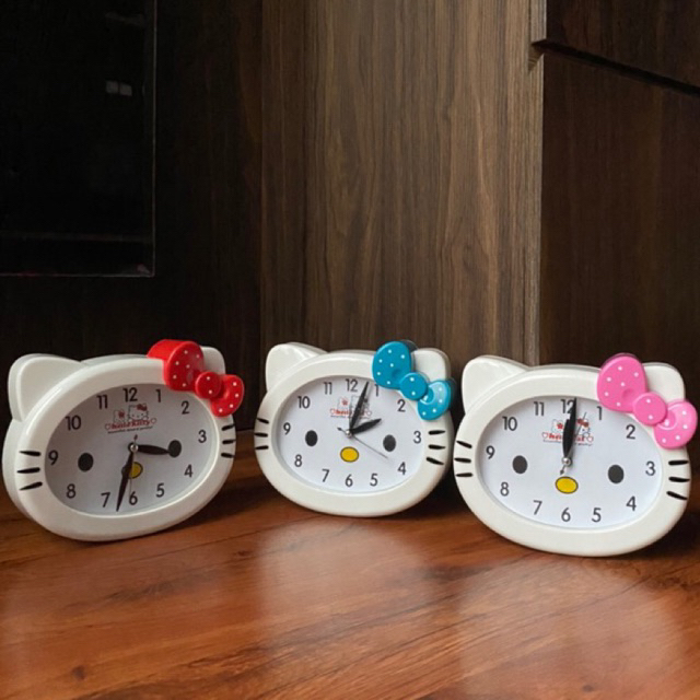 jam beker Hello Kitty HK BS 2085/Jam beker melodi alarm hello kitty