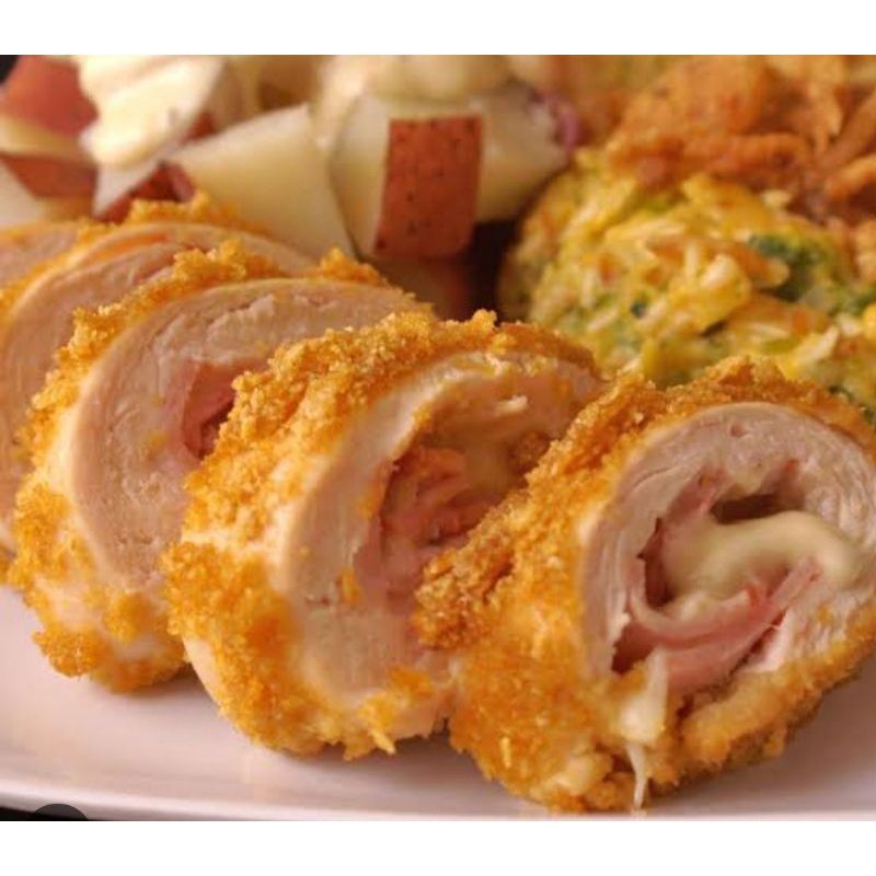 

Cordon bleu chicken rolls 5pcs