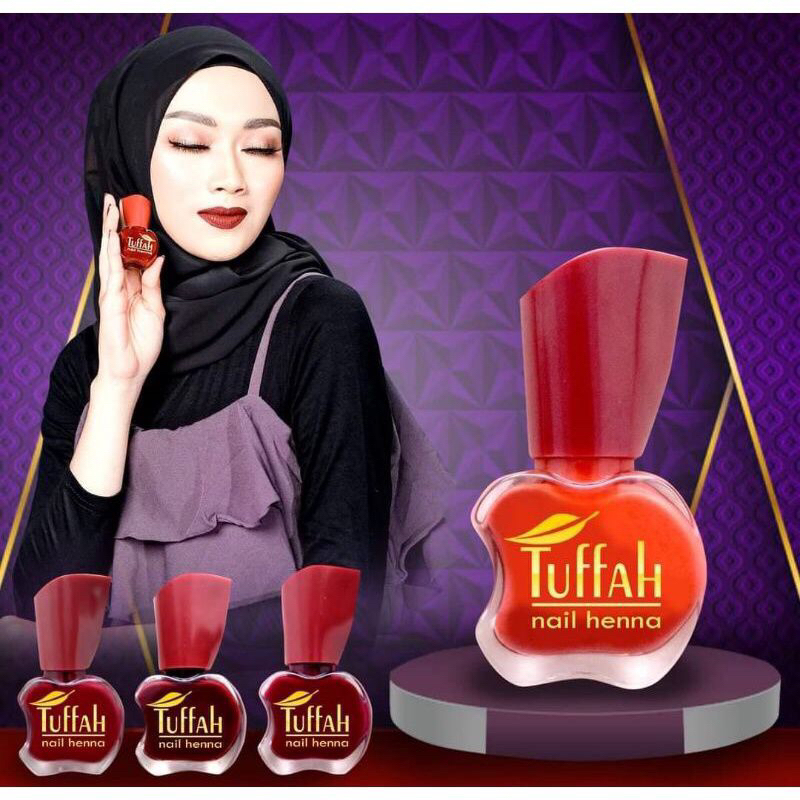 TUFFAH nail henna (Kutek Halal & tahan lama)