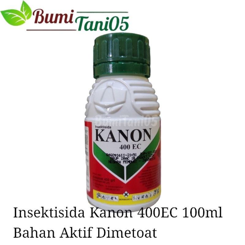 Insektisida Kanon 400EC Kemasan 100ml Bahan Aktif Dimetoat