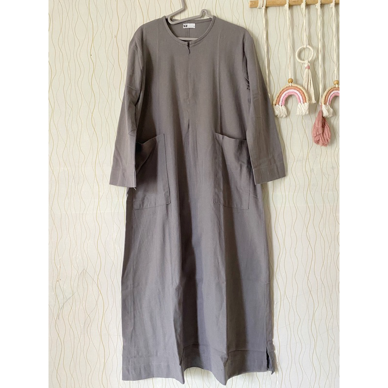 preloved basic linen dress khalewale