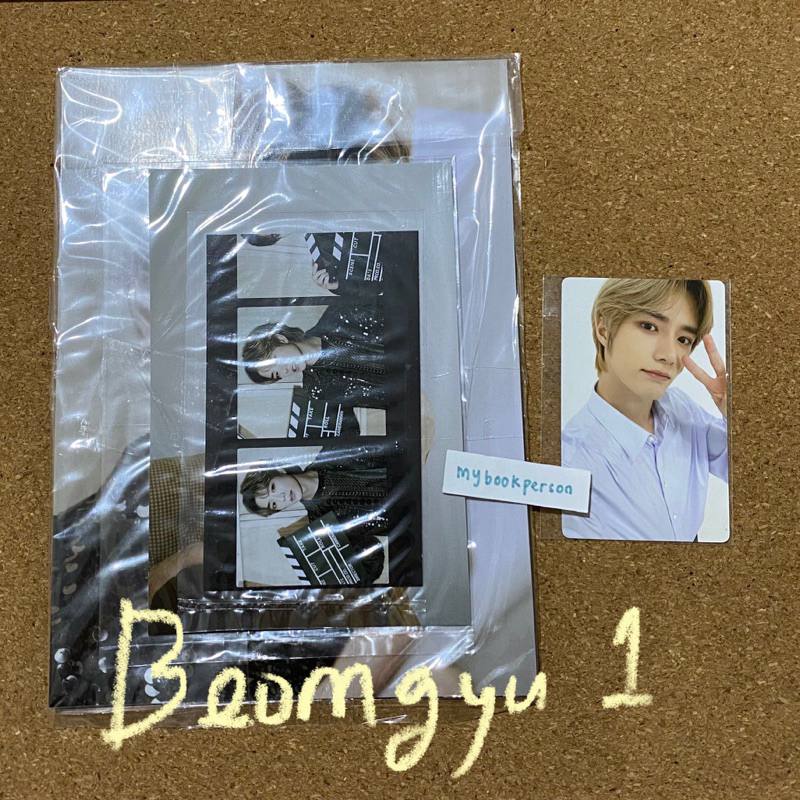 Official Beomgyu Photocard Visual Set 1 TXT Season’s Greetings 2023 / tomorrow by together choi bg s
