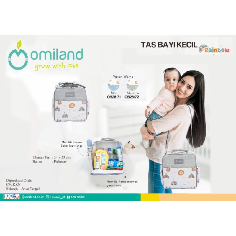 Tas bayi omiland medium/tas bayi omiland kecil