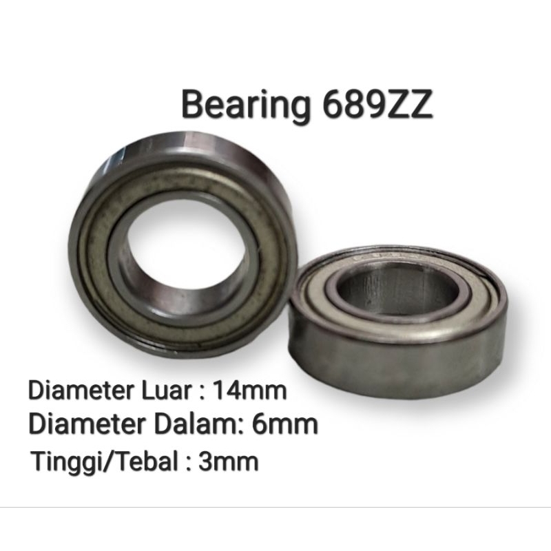 Bearing 689zz/Bearing Mesin Bordir komputer