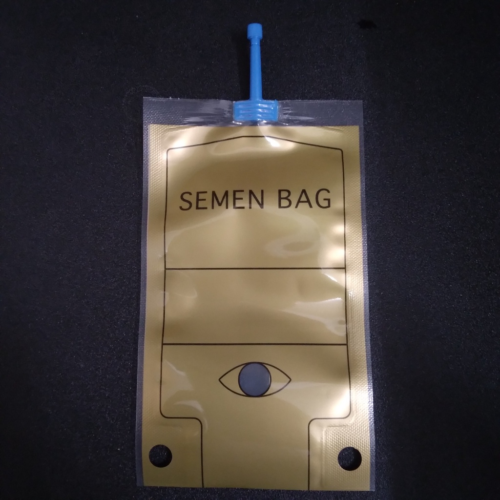 Semen Bag 100ml x 50 pcs -Tas Infus Babi, Inseminasi Buatan Botol Semen, Botol Vas Miyens Film