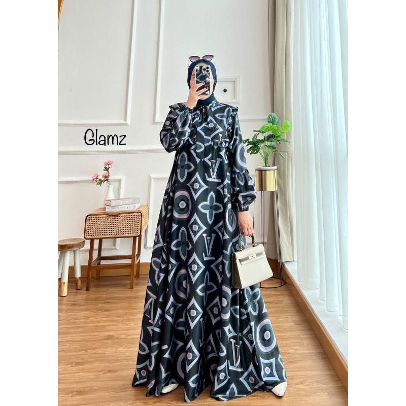 GAMIS SUTRA SILK PREMIUM DRESS BANGKOK RAMADHAN SALE GLZ ELISHAA 533