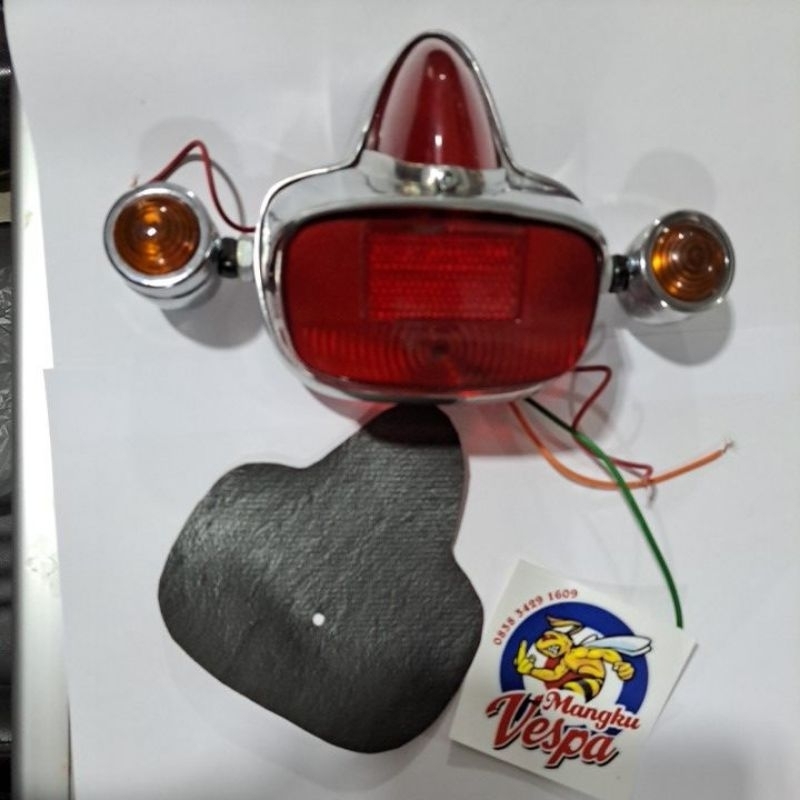 Lampu vespa vbb | stop vespa vbb |  stop lamp stoplamp vespa vbb sein / hazard