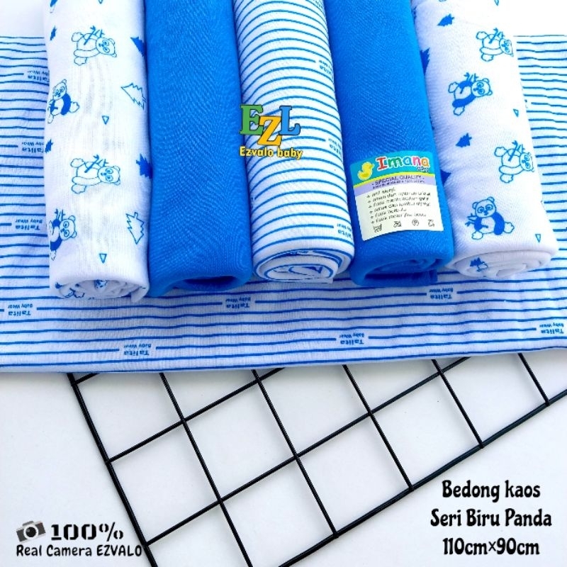 Bedong kaos bayi seri abu multifungsi