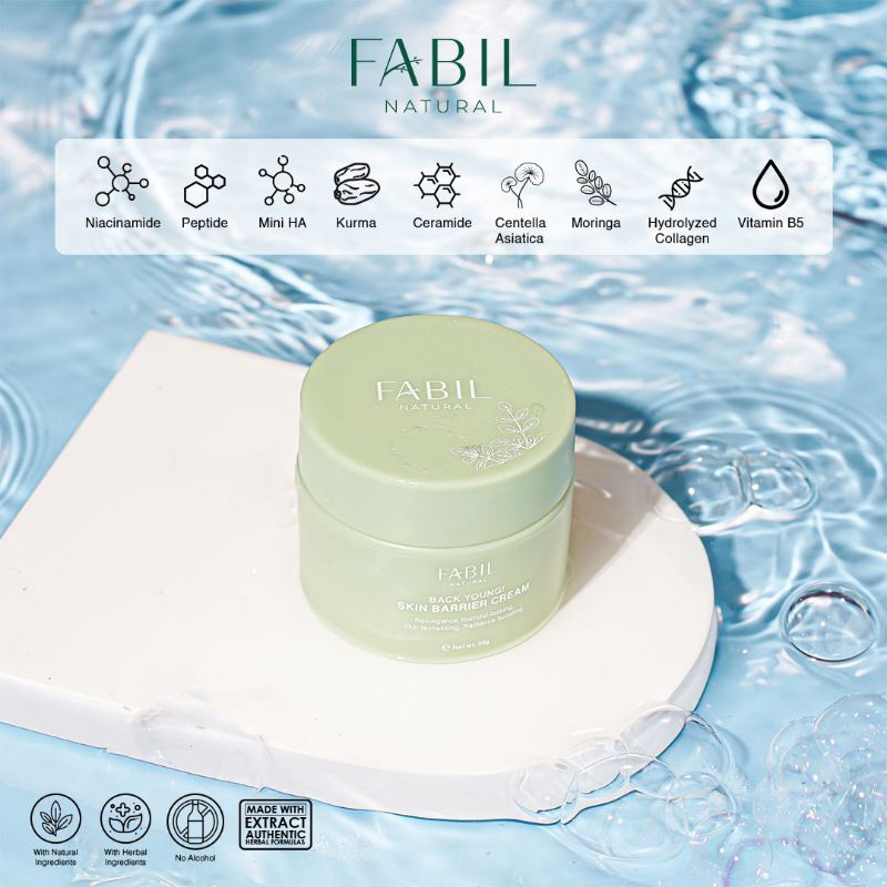 Back young skin barrier cream