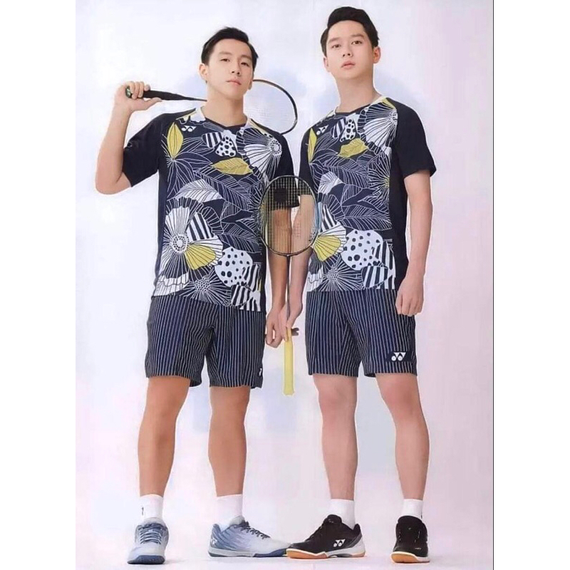 Jersey Setelan Custom | Baju Kaos Bulutangkis Badminton Kustom | MINION KEVIN SANJAYA MARCUS GIDEON