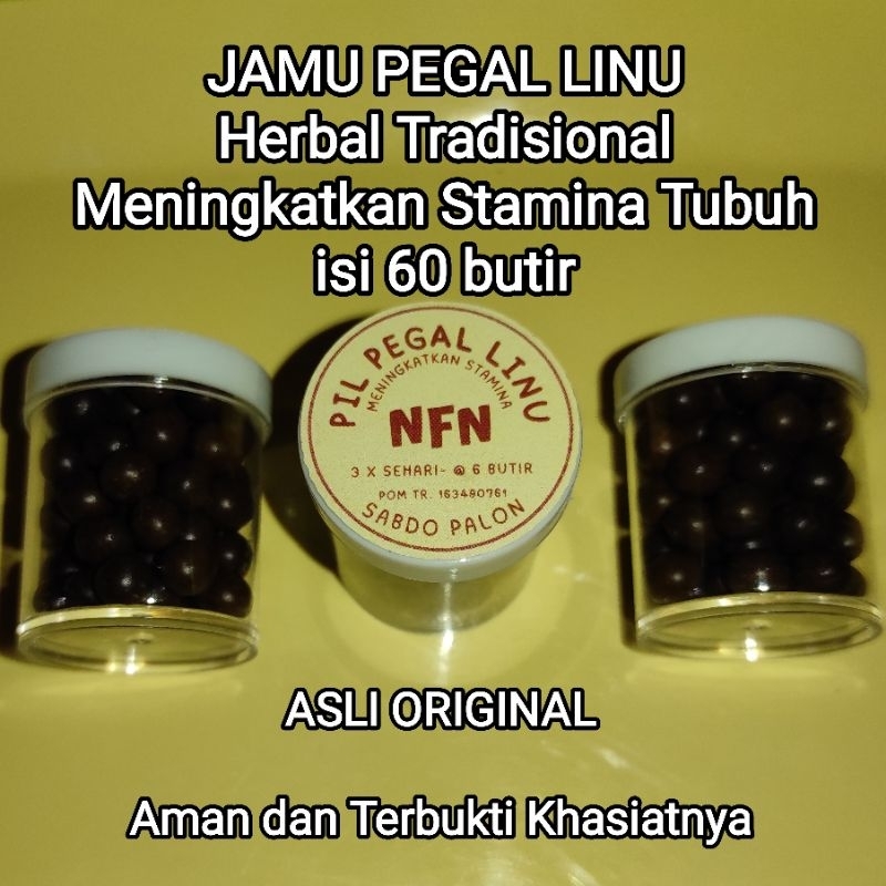 

JAMU PEGAL LINU ASLI ORIGINAL - Per Botol Isi 60 Butir