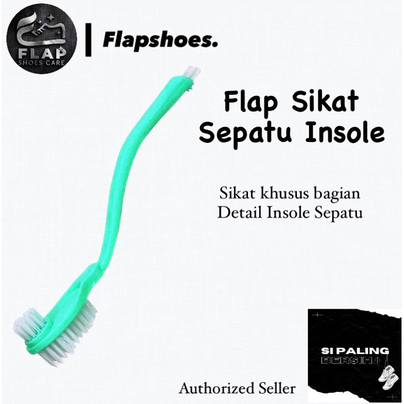 Flap Shoes Sikat Insole Bagian dalam Sepatu