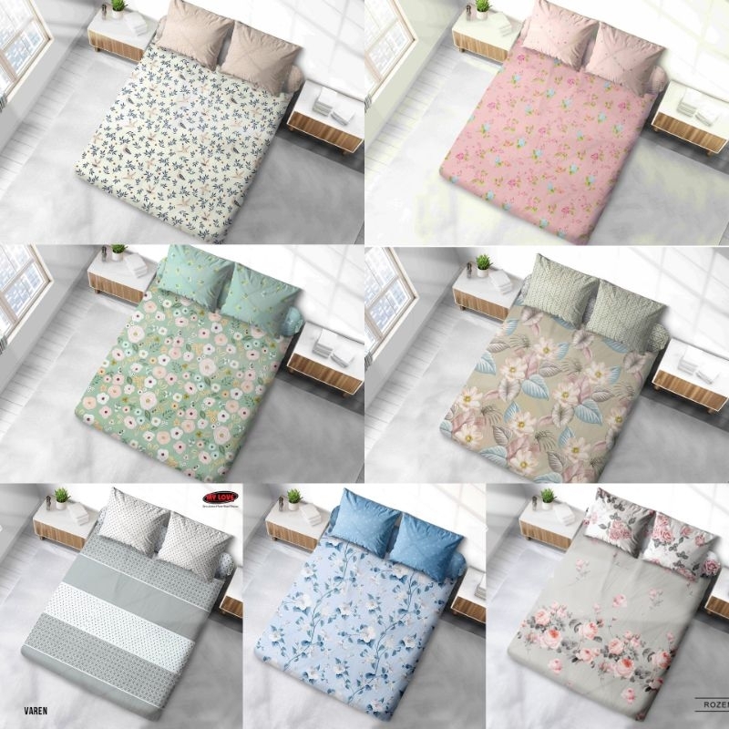 Sprei My love No1 Tinggi 30cm (180x200x30cm)