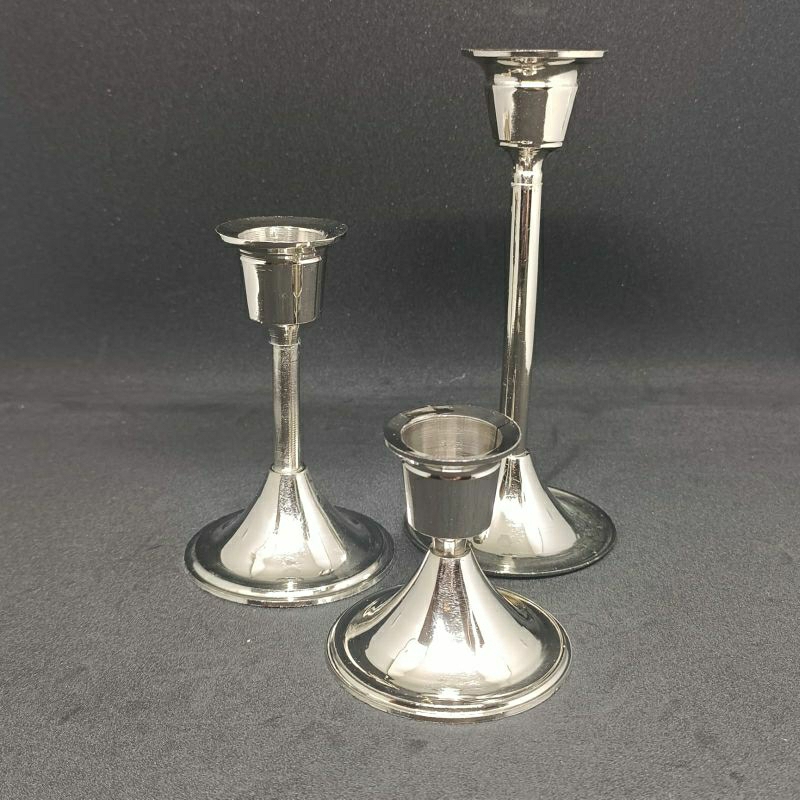 Tempat Lilin Kuningan Polos Kode No.1 No.2. No.3