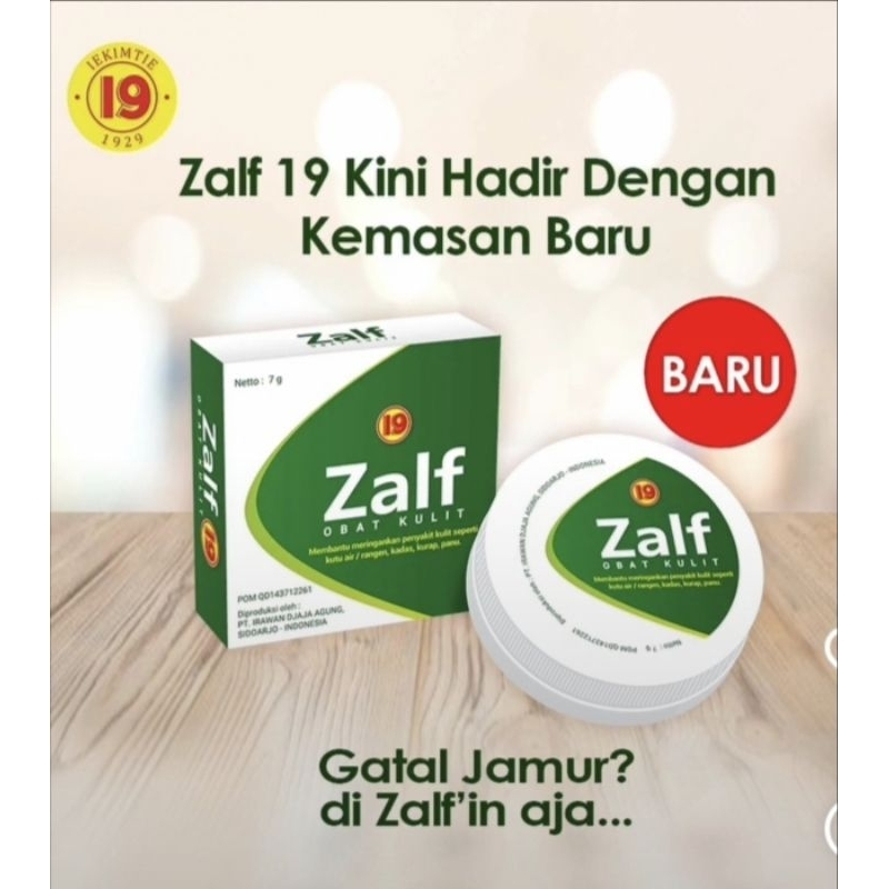 Zalf 19 Obat Kulit / Obat kutu air kadas kurap panu