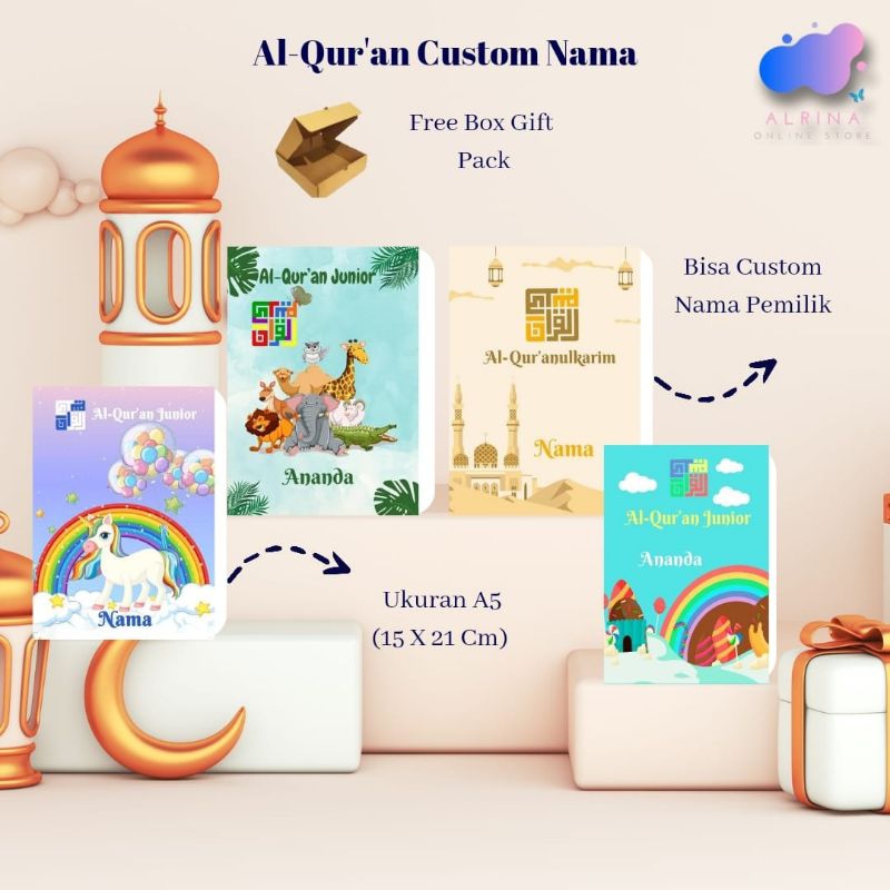 Custom Alquran Anak A5 Terjemah dan Non Terjemah