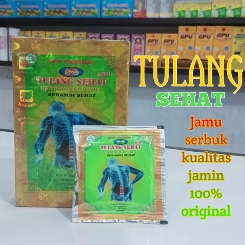 

Tulang sehat jamu herbal original