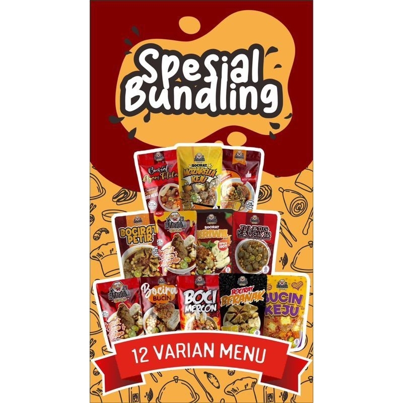 

BUNDLING 12 BOCIRAT murah